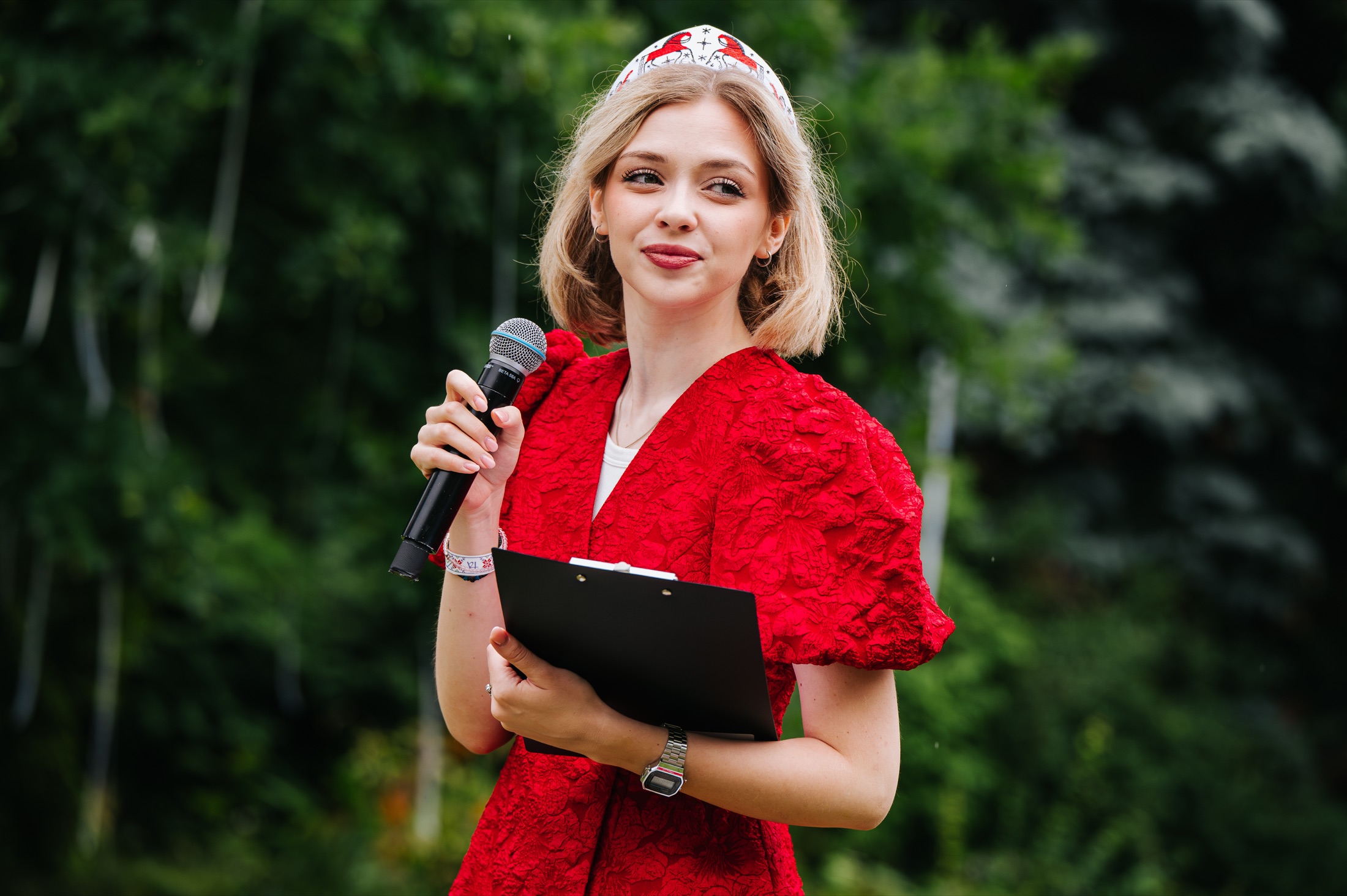 Ведущая фестиваля Алиса Храбан